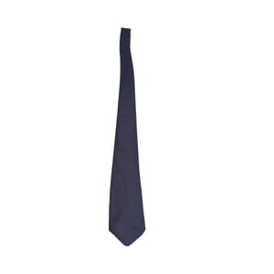 Cotton/Silk Check Tie Blue, view 2