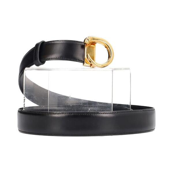 Vintage Leather Panthere Belt Black - S: 85 (34)