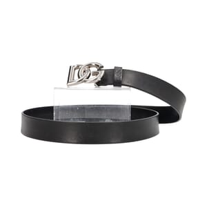 Leather DG Belt Black - S: 105 (42), view 2