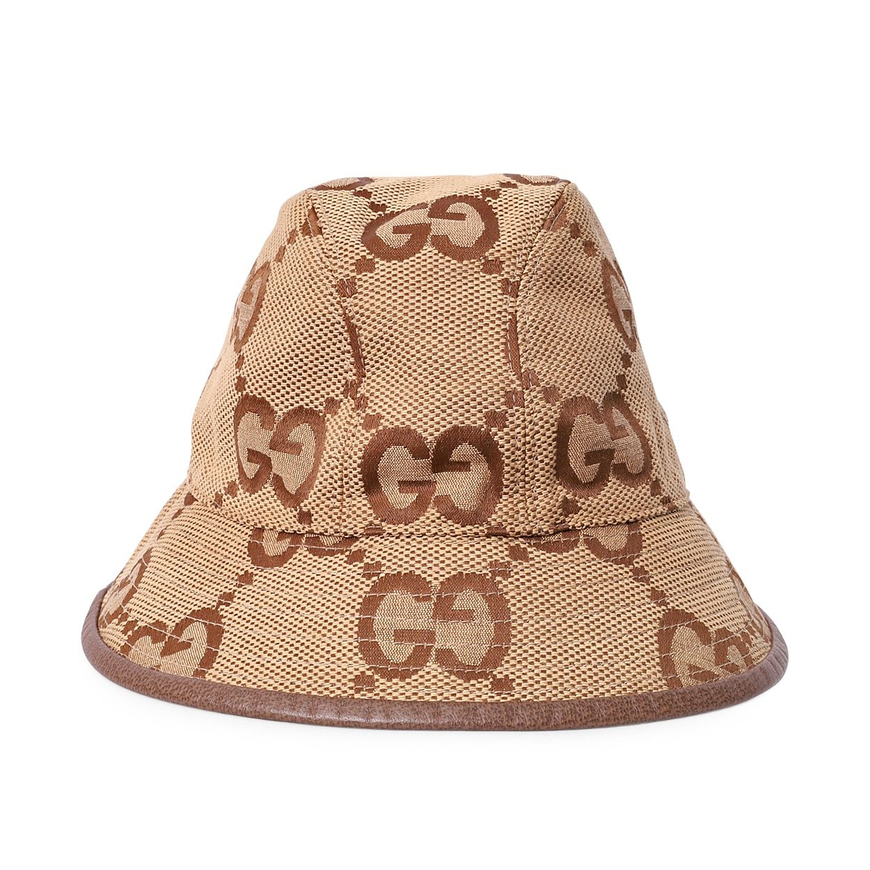 GUCCI-Canvas-Jumbo-GG-Bucket-