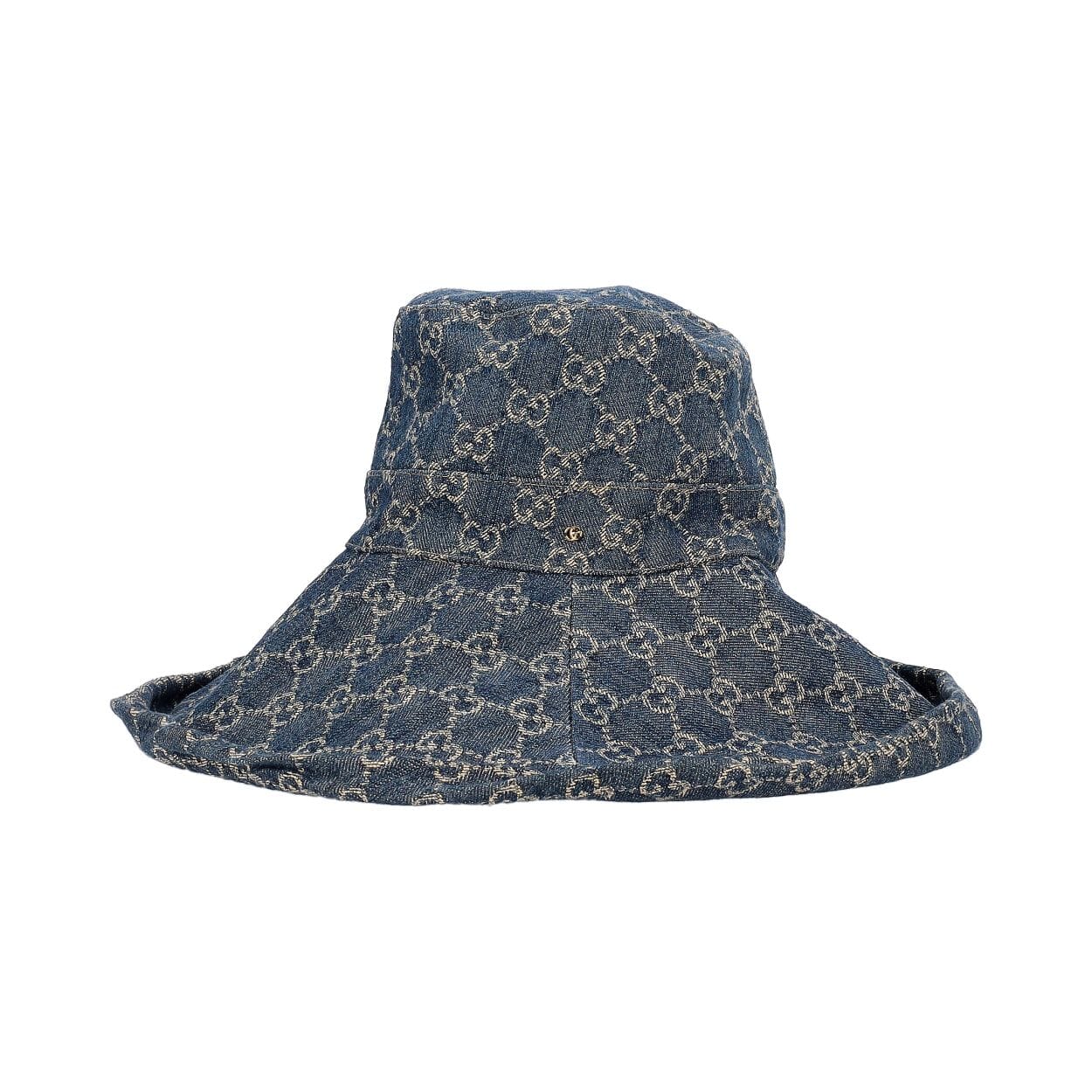 GUCCI Denim GG Bucket Hat Blue | Luxity GUCCI Denim GG Bucket Hat Blue | Luxity