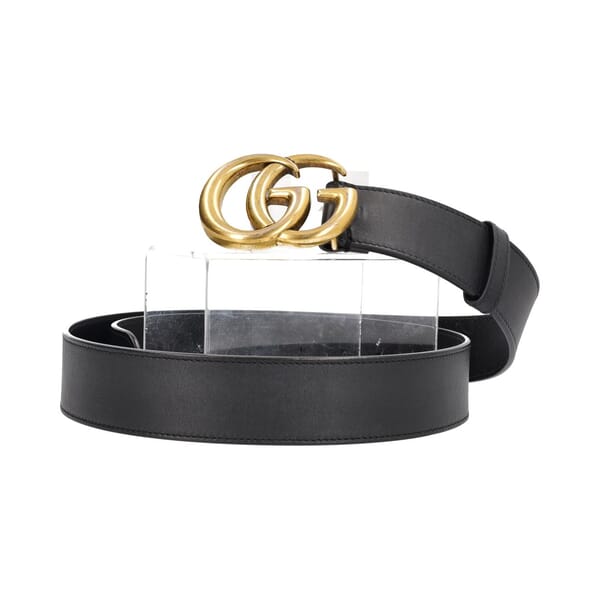 Marmont GG Belt Black - S: 115 (46)