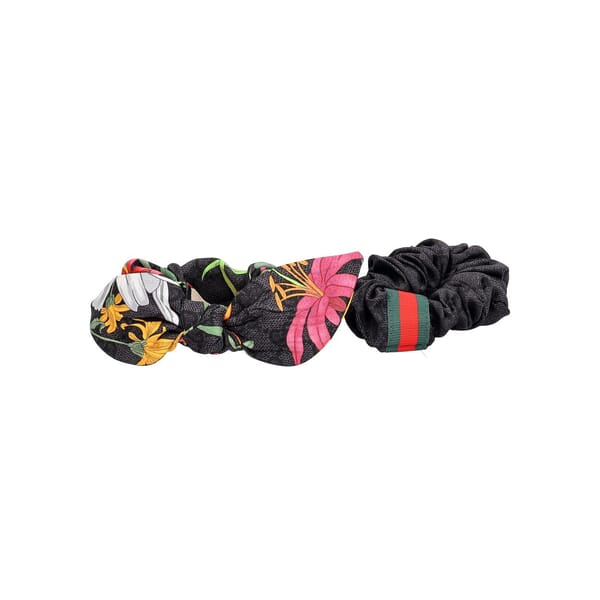 Silk Scrunchie Set Multicolour