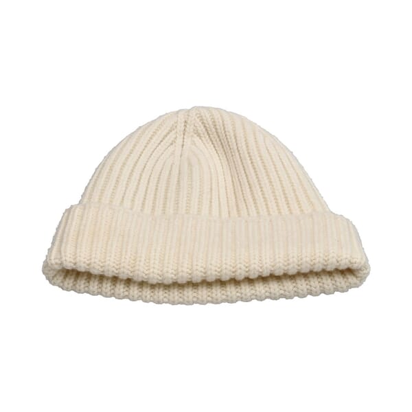 Wool/Cashmere GG Beanie White