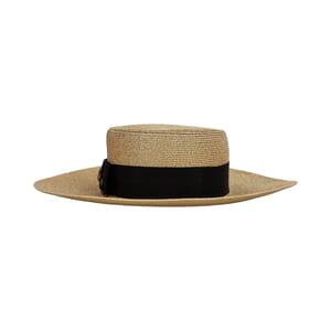 Straw/Lame Bee Hat Gold, view 5