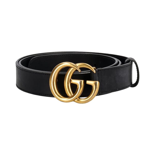 Marmont GG Belt Black - S: 95 (38)