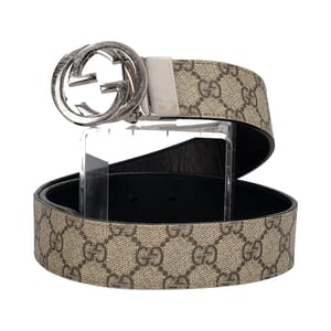 Supreme GG Reversible Belt Beige/Black - S: 80 (32), view 2