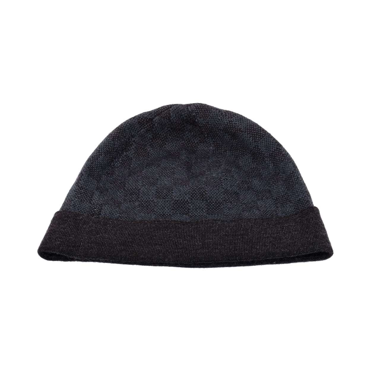 COPY - Louis Vuitton Neo Petit Beanie NEW in box Anthracite Louis Vuitton Néo Petit Damier Anthracite Beanie & Scarf  main image 4