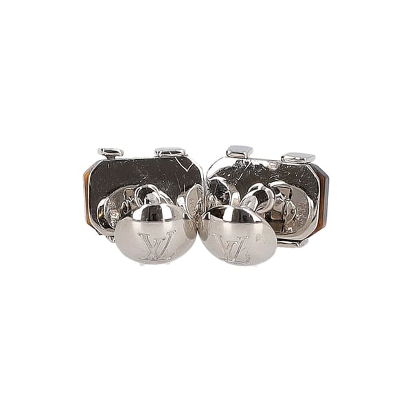 Tiger's Eye LV Initiales Cufflinks