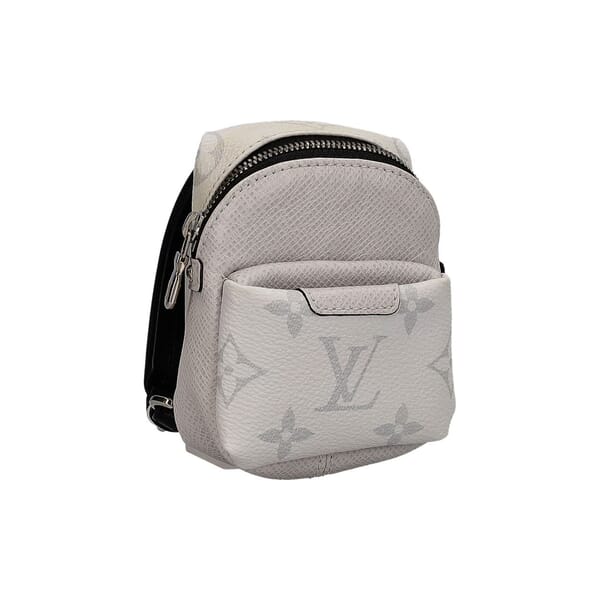 Taigarama Discovery Backpack Bag Charm White