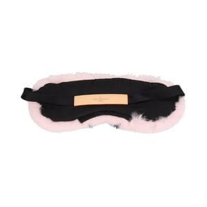 Fur Sleep Mask Pink, view 2