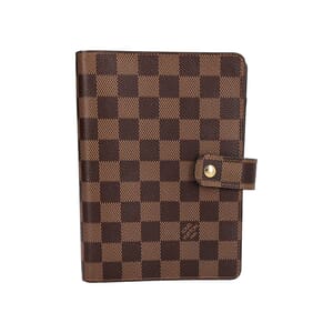 Damier Ebene Medium Ring Agenda