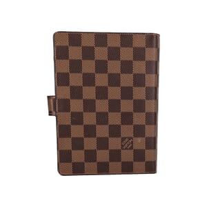 Damier Ebene Medium Ring Agenda, view 4