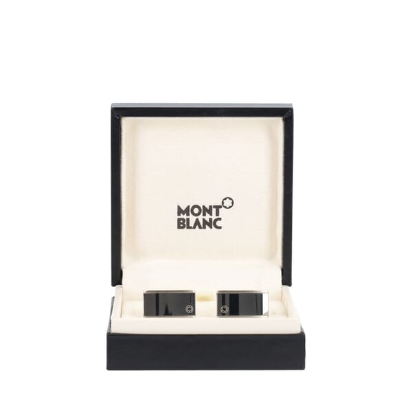 Stainless Steel Cufflinks Silver Tone