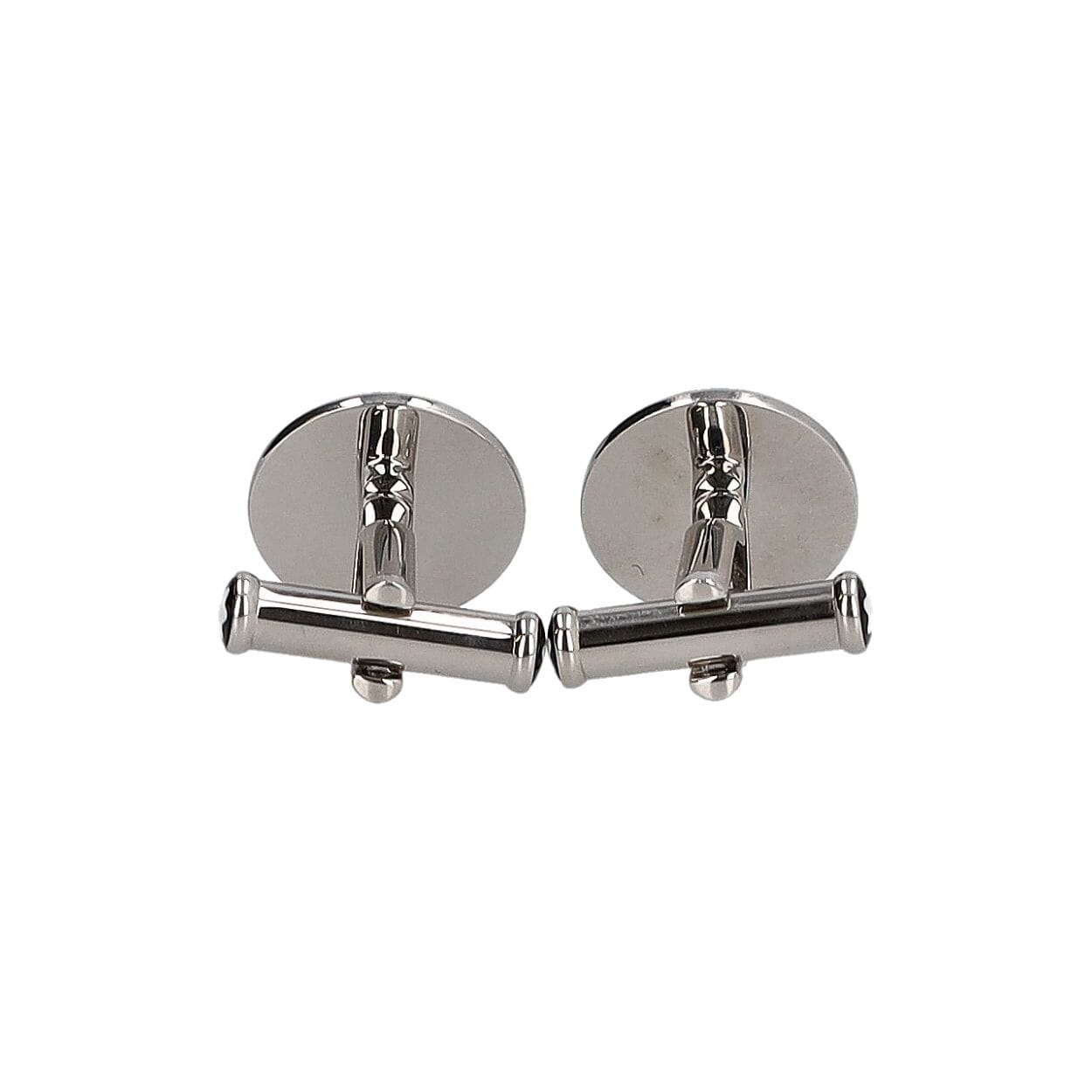 MONTBLANC Stainless Steel Ball Cufflinks | Luxity