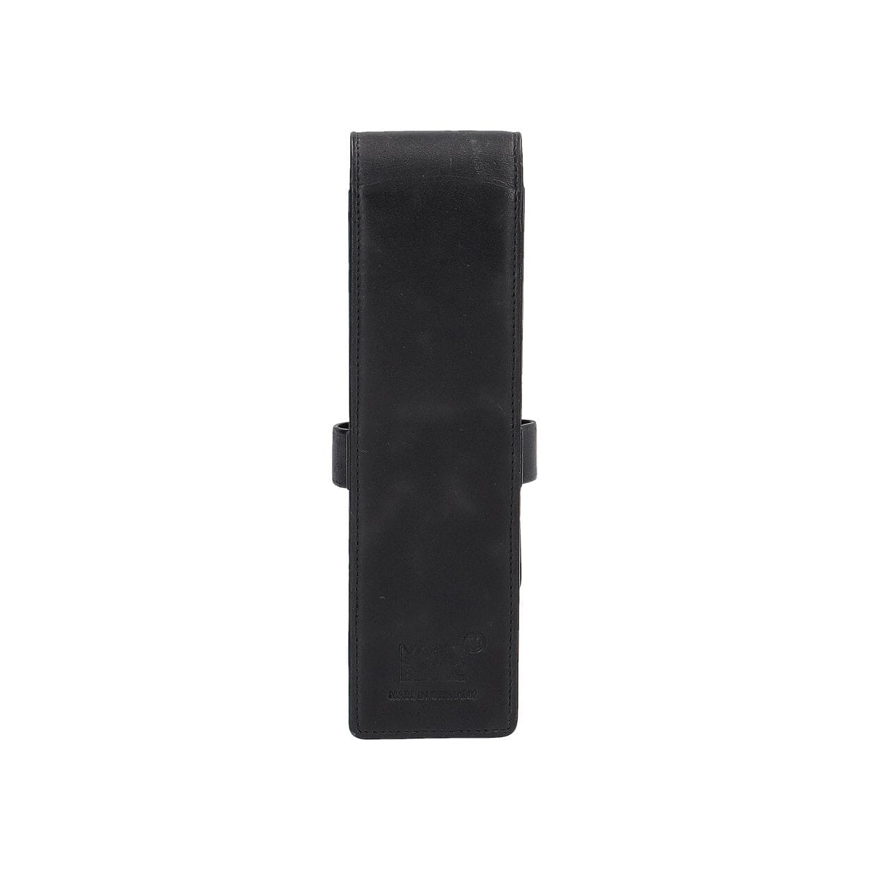 MONTBLANC Leather 2Pen Pouch Black | Luxity
