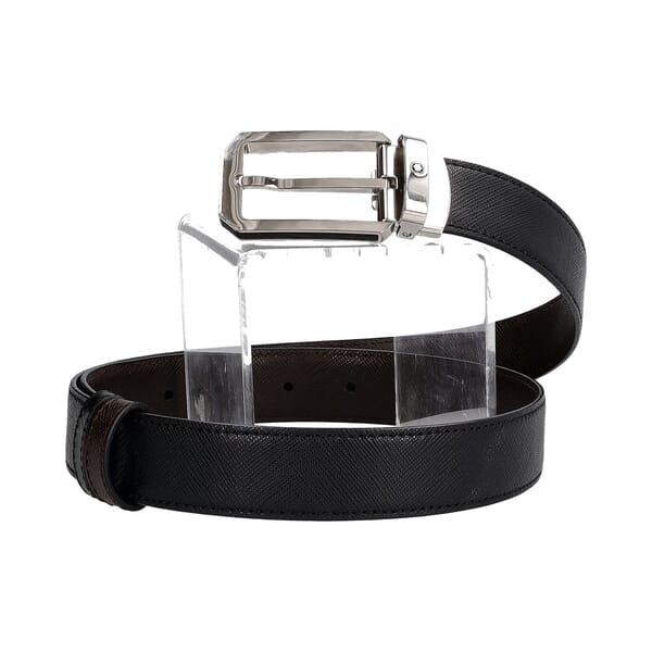 Leather Reversible Belt Black/Brown - 85 (34)