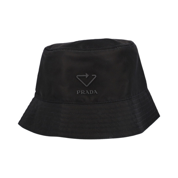 PRADA Re-Nylon Bucket Hat Black | Luxity