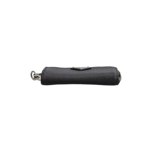 Saffiano Mini Pouch Key Ring Black, view 5