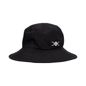Cotton Medusa Bucket Hat Black, view 2