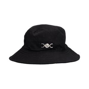 Cotton Medusa Bucket Hat Black