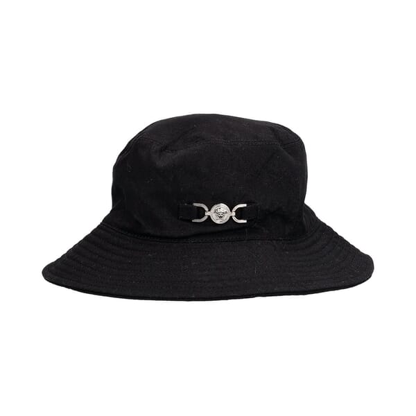 Cotton Medusa Bucket Hat Black