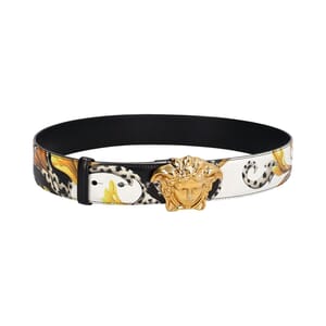 Leather Barocco Belt Multicolour - S: 90 (36)