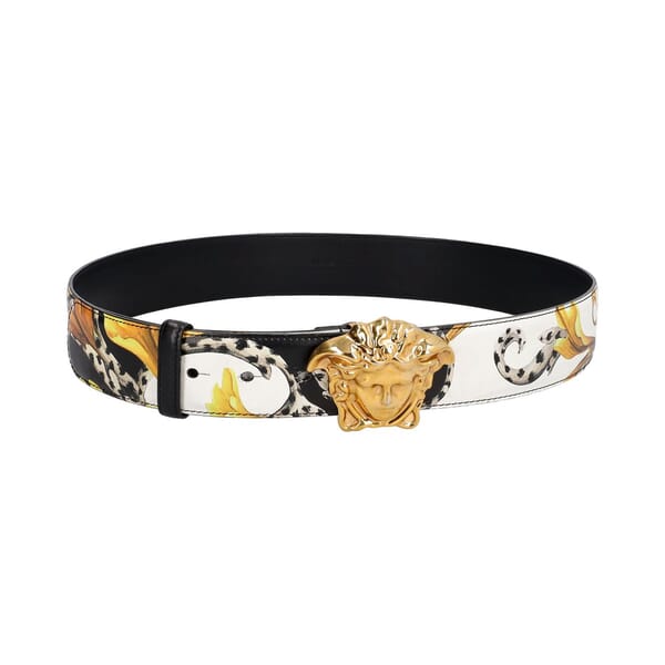 Leather Barocco Belt Multicolour - S: 90 (36)