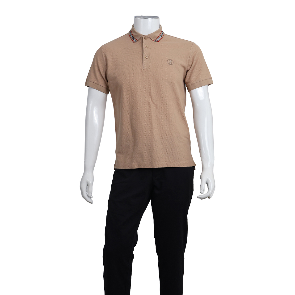 Cotton Polo Shirt Beige