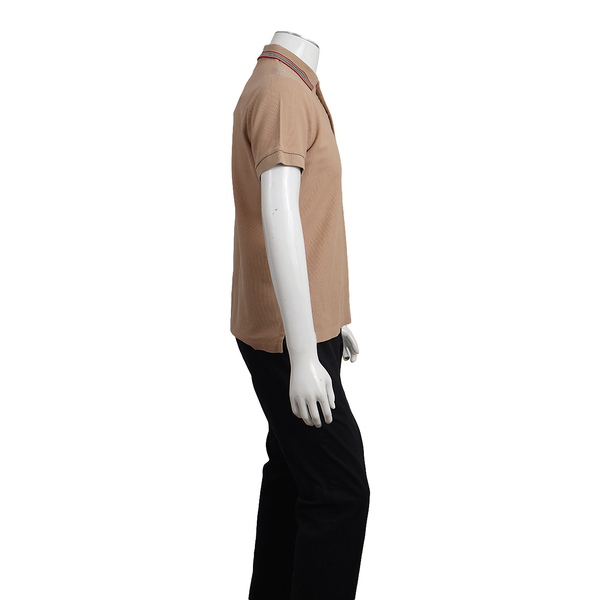 Cotton Polo Shirt Beige