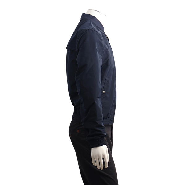 BRIT Nylon Bomber Jacket Navy