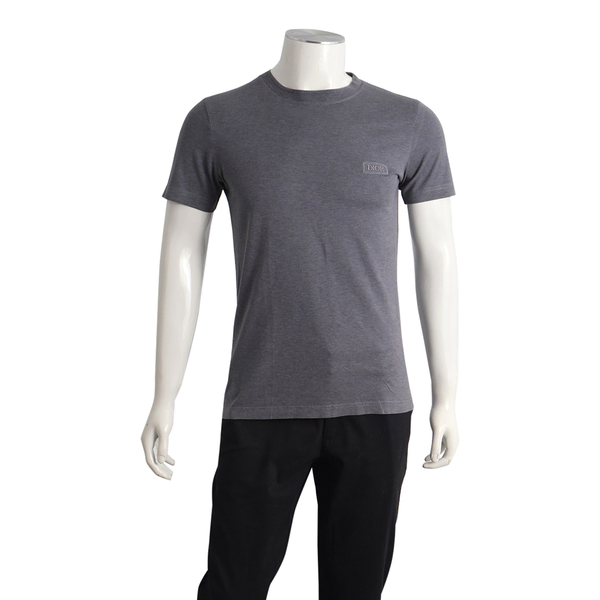 Cotton Logo T-Shirt Grey