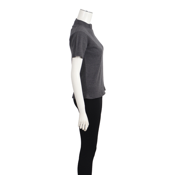 Wool Logo T-Shirt Dark Grey