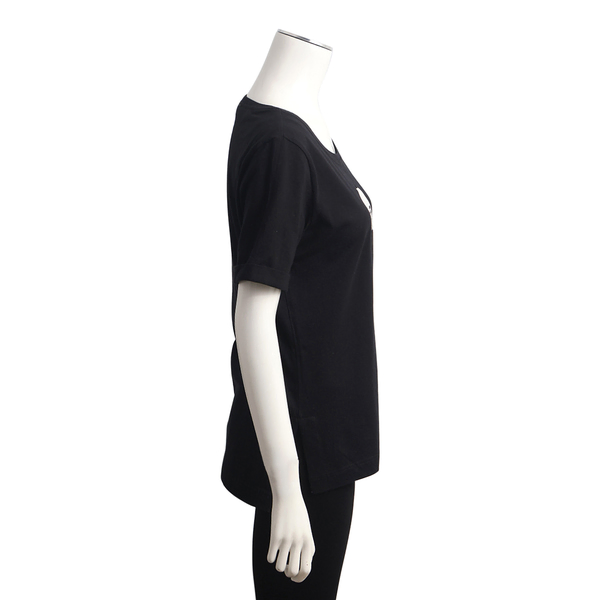 x KARL LAGERFELD Cotton T-Shirt Black