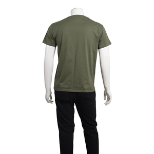 Cotton T-Shirt Olive Green, view 3