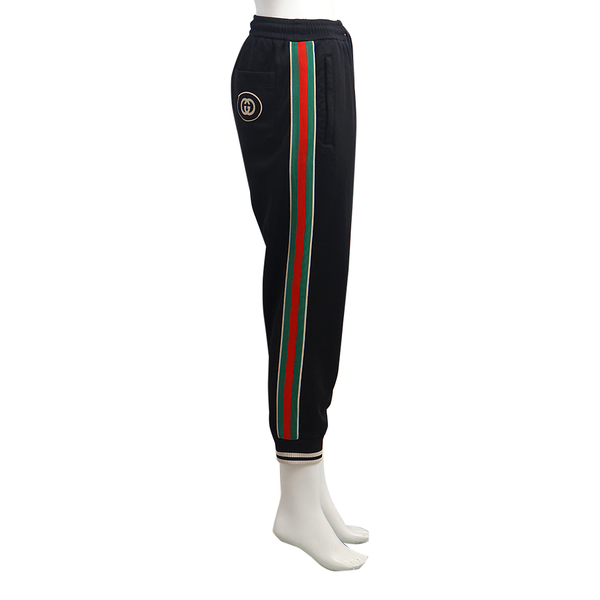 Technical Knit Track Web Pants Black