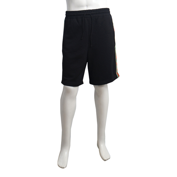 Technical Jersey Web Shorts Black
