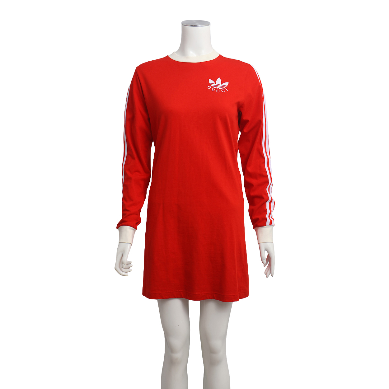 adidas x gucci cotton jersey dress Gucci X Adidas Victorian Dress: Cop or Drop?