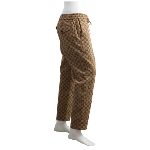 Canvas GG Pants Beige/Ebony