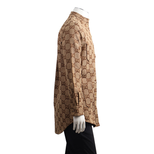 Canvas GG Overshirt Beige/Ebony, view 2