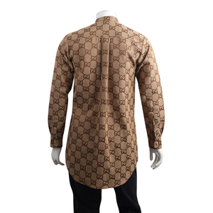 Canvas GG Overshirt Beige/Ebony, view 3
