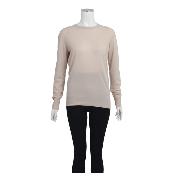 Baby Cashmere Superlight Dyed Crewneck Sweater Icy Grey