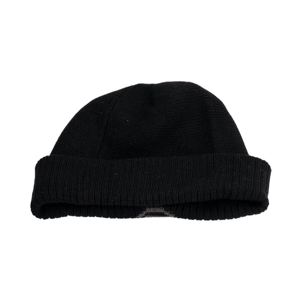 Wool LV Knit Beanie Black