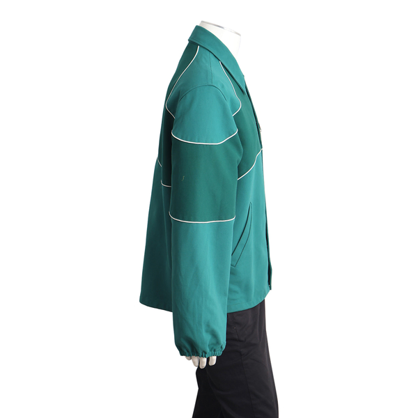 x YAYOI KUSAMA Cotton Coach Jacket Green