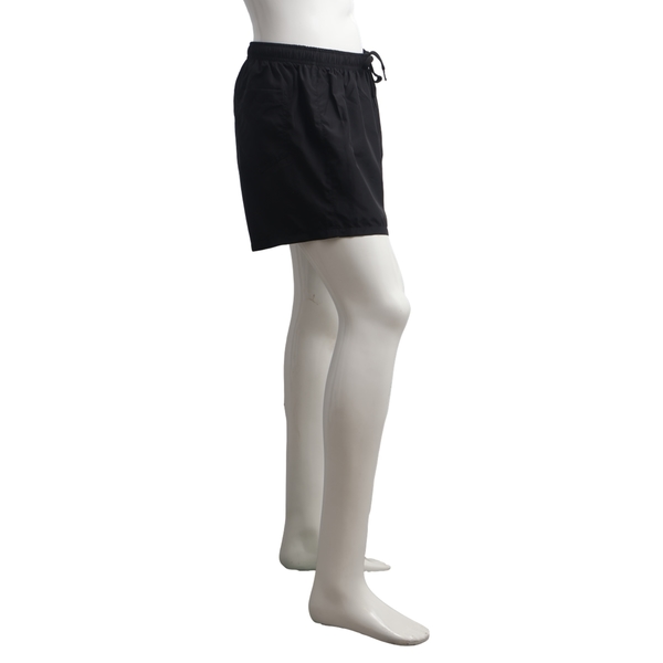 Polyester Teddy Bear Swim Shorts Black