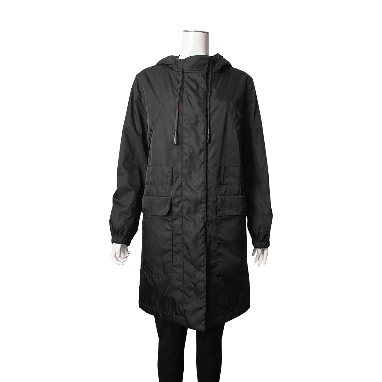 PRADA Nylon Multi-Pocket Jacket Black | Luxity