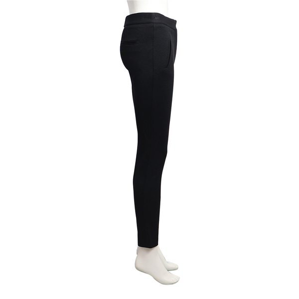 Viscose/Polyamide Tailored Skinny Pants Black