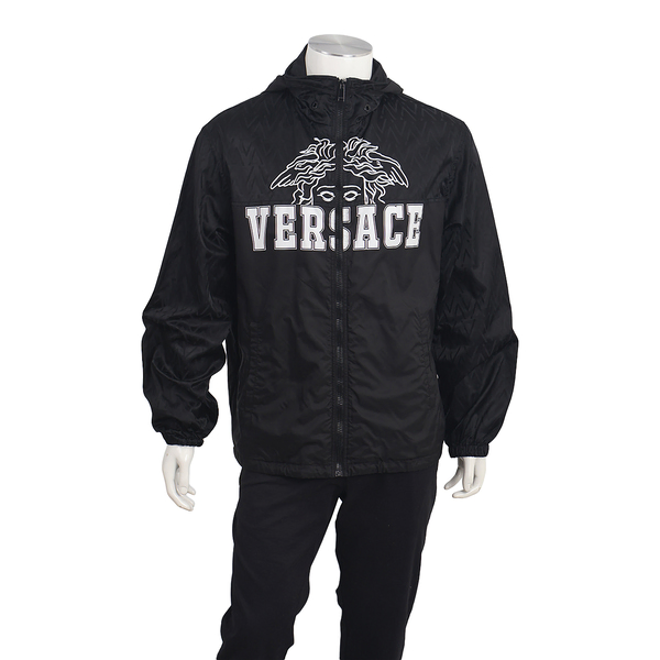 Polyamide Medusa Windbreaker Black