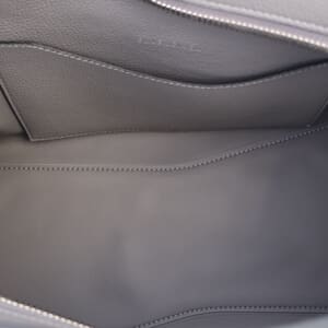 Leather Neo Classic City Large Shoulder Bag Grey, view 8