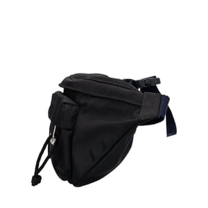 Nylon Sport Logo Belt Bag Black, view 4